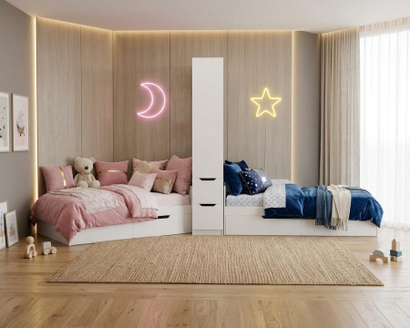 Стеллаж-перегородка для зонирования 1000 мм от Династия Kids