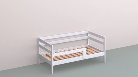 Кровать детская ЭКО-9 (массив) 160х80  от Династия Kids