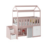 Кровать-чердак Теремок 160х80 (цвет бохо) от Династия Kids