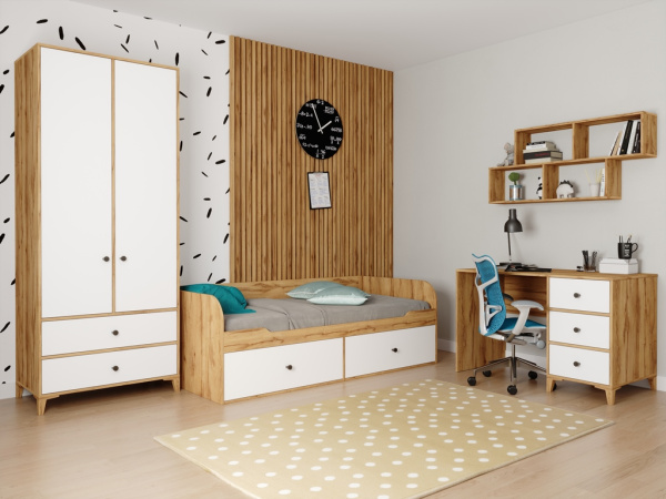 Тумба-комод 1800 мм Альви-1  от Династия Kids
