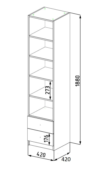 Пенал коллекции Анита от Династия Kids