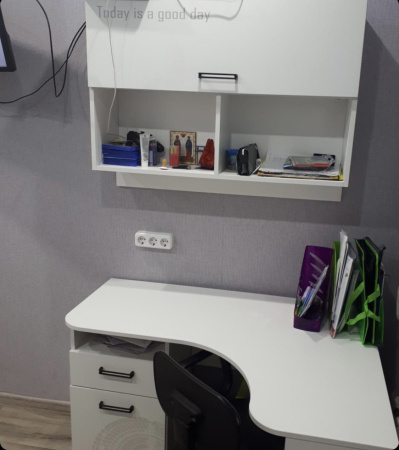 Стол угловой коллекции Престиж (с принтом) от Династия Kids