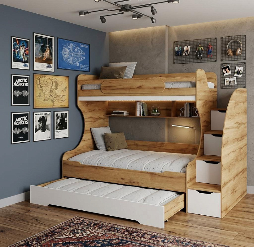 Спальные места 120х200 от Династия Kids