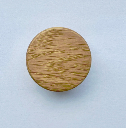 Кровать 180х80 коллекции Умка NEW (прямая спинка). Ручки - дуб от Династия Kids