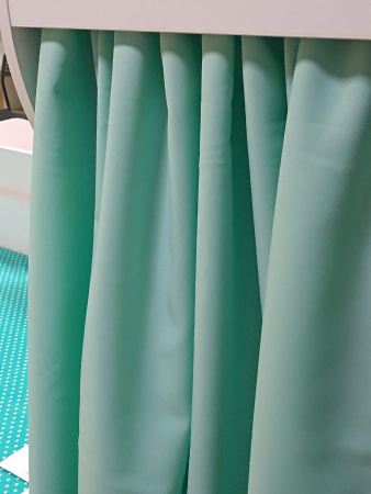 Комплект занавесок (2 шт) цвет бирюзовый от Династия Kids