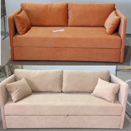 Диван раскладной Юнит 1750 мм (механизм дельфин) + 4 подушки. Цвета разные