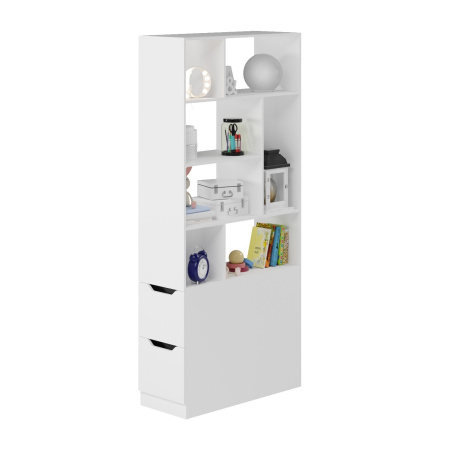 Стеллаж для зонирования + стол коллекции Престиж от Династия Kids